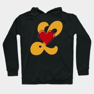 Letter L is for love Hoodie